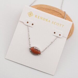 Kendra Scott Football Necklace